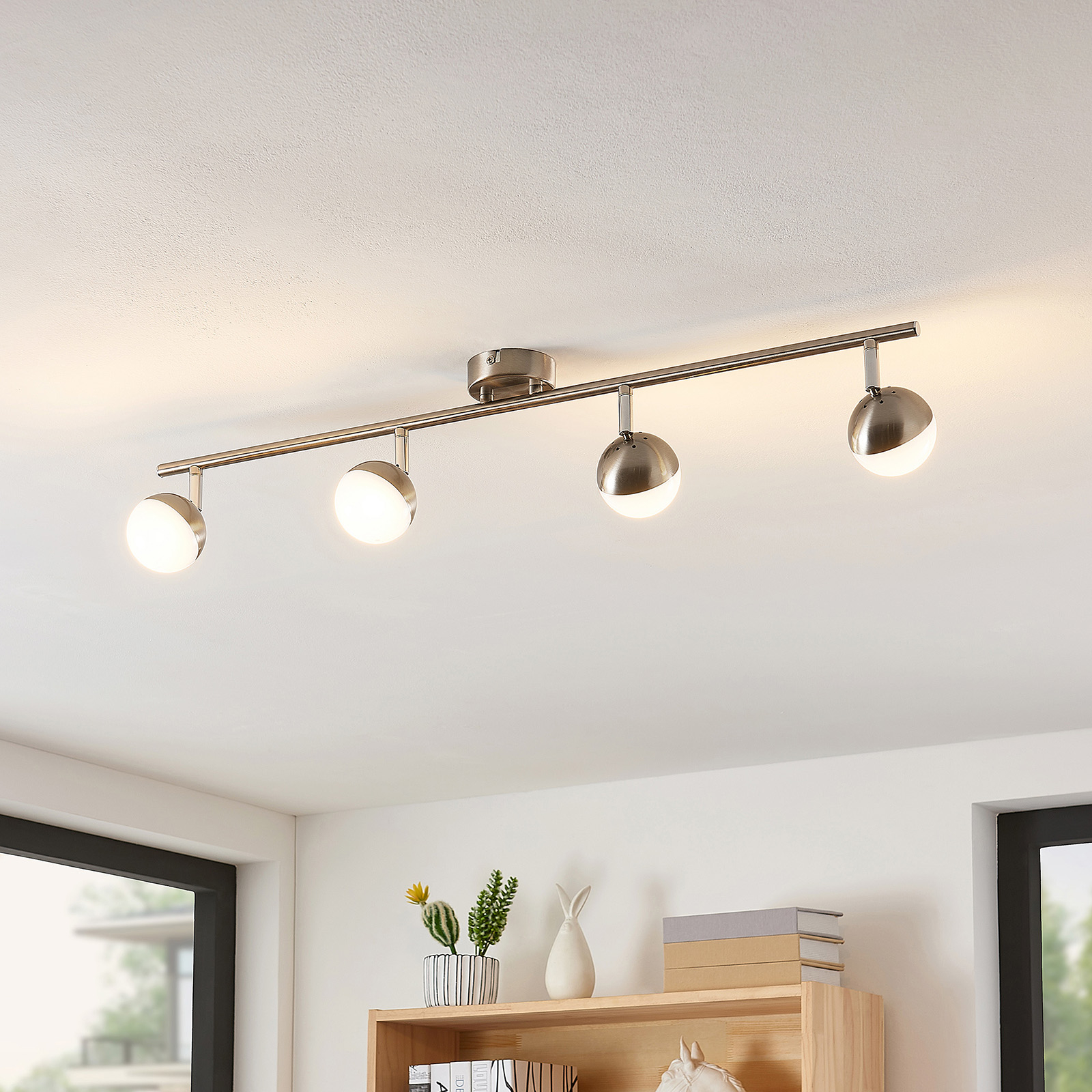 Lindby Lientje LED-Deckenleuchte, vierflammig kaufen | Lampenwelt.de