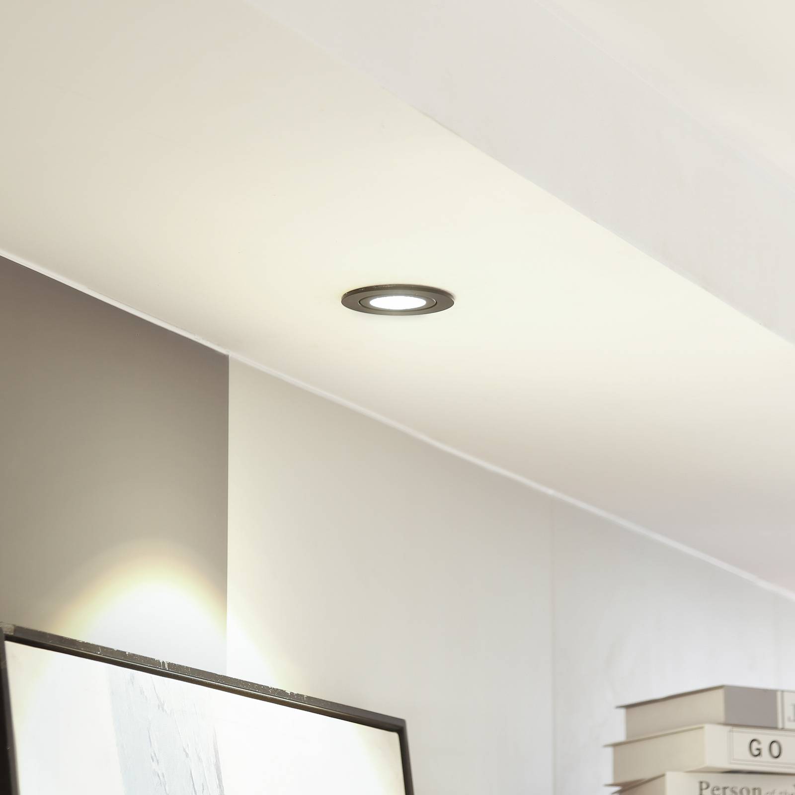 E-shop Arcchio LED stropné svietidlo Jyra, čierne, 3 000 K