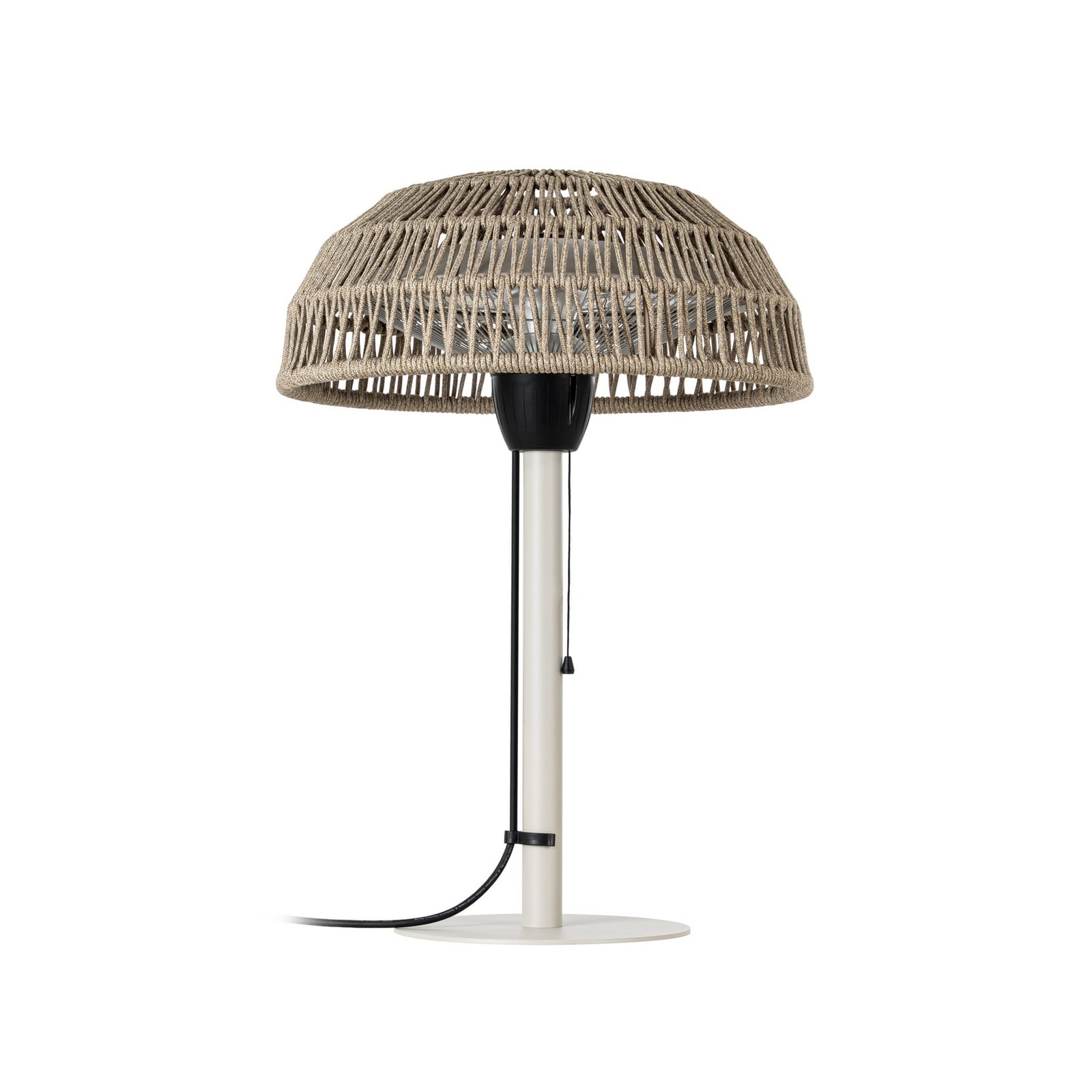 Radiateur rayonnant de table Calenza, beige, hauteur 70 cm, 1 500 W, aluminium Radiateur rayonnant de table Calenza, beige, hauteur 70 cm, 1 500 W, aluminium