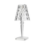 Big Battery Portable Tischleuchte IP54 Crystal - Kartell