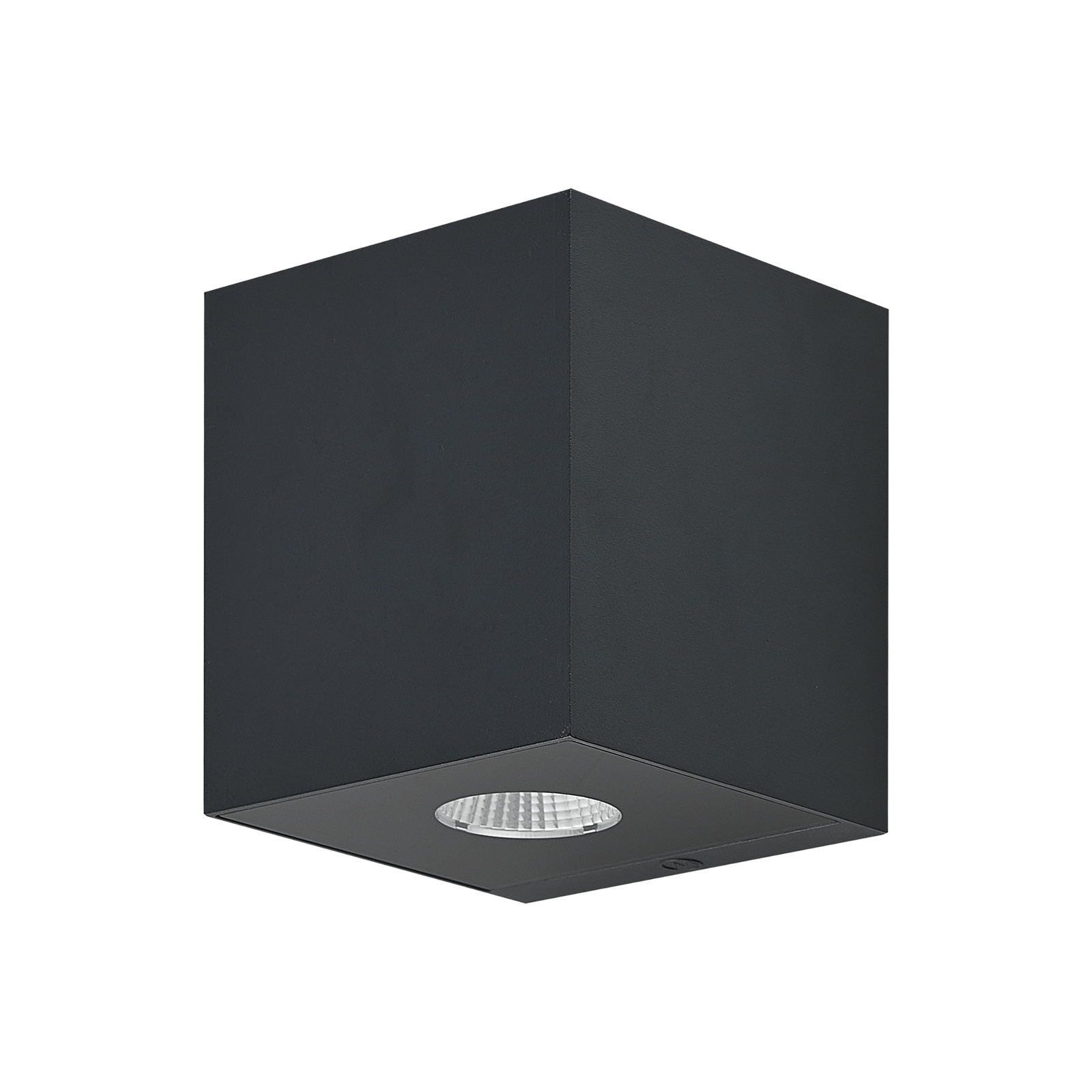 Molto Luce LED outdoor wall lamp Wado, anthracite, aluminium