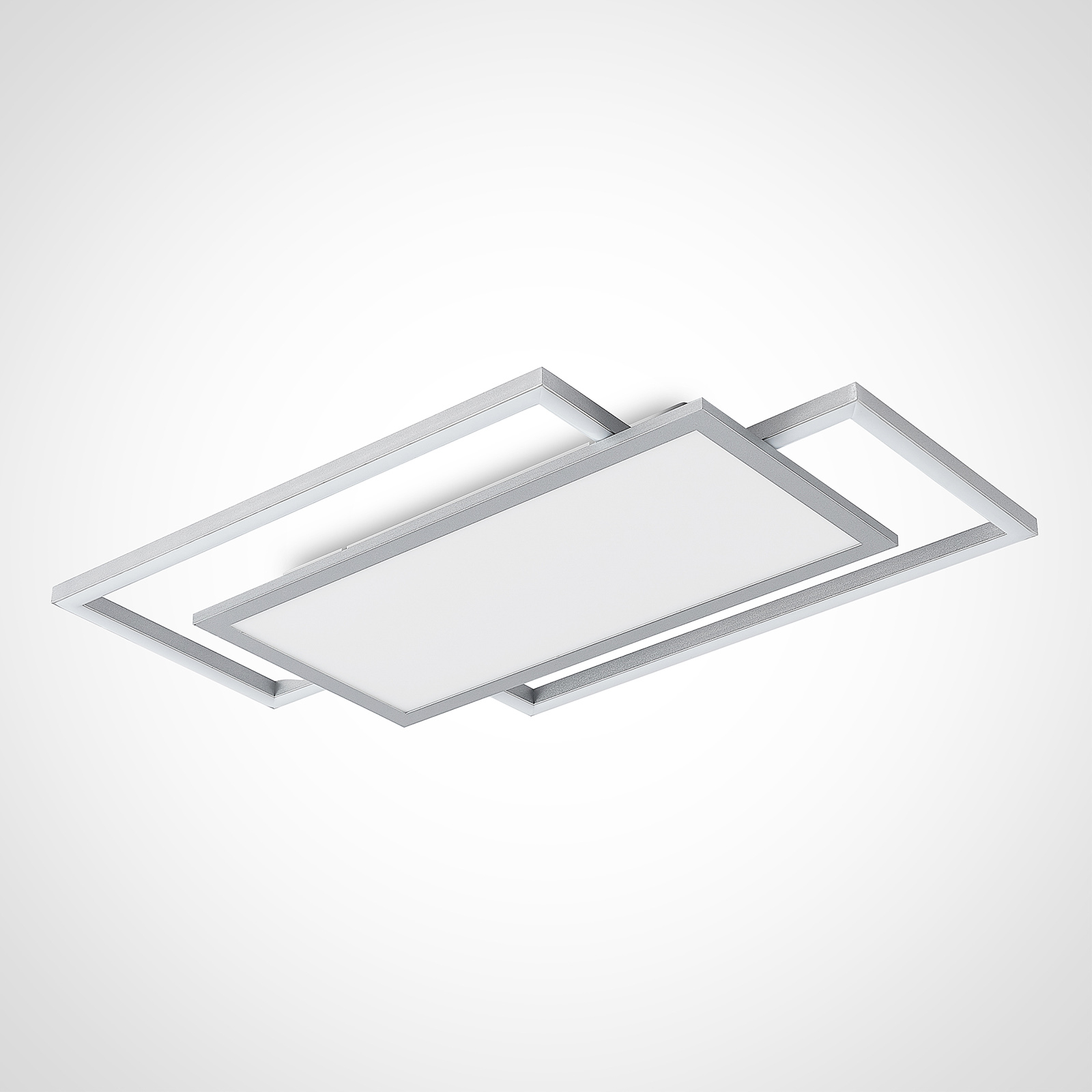 Lucande Ciaran LED-Deckenlampe, Rechtecke
