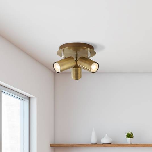 Downlight X Meteor, 3-bulb | Lights.co.uk