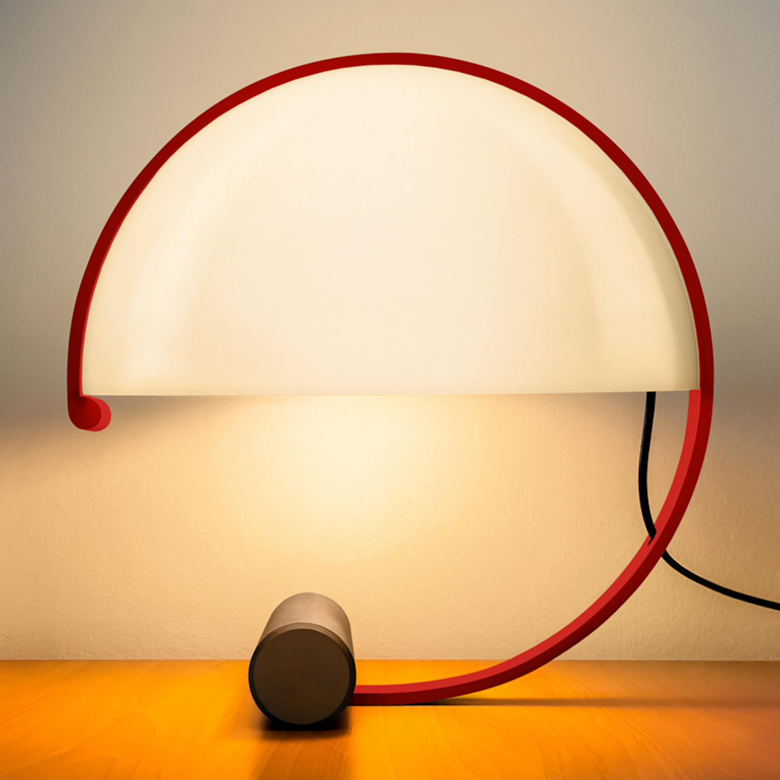 Lampa de masă Stilnovo Meta LED incl. E27-LED auriu - Camera de zi / sufragerie - Design - auriu periat - Metal