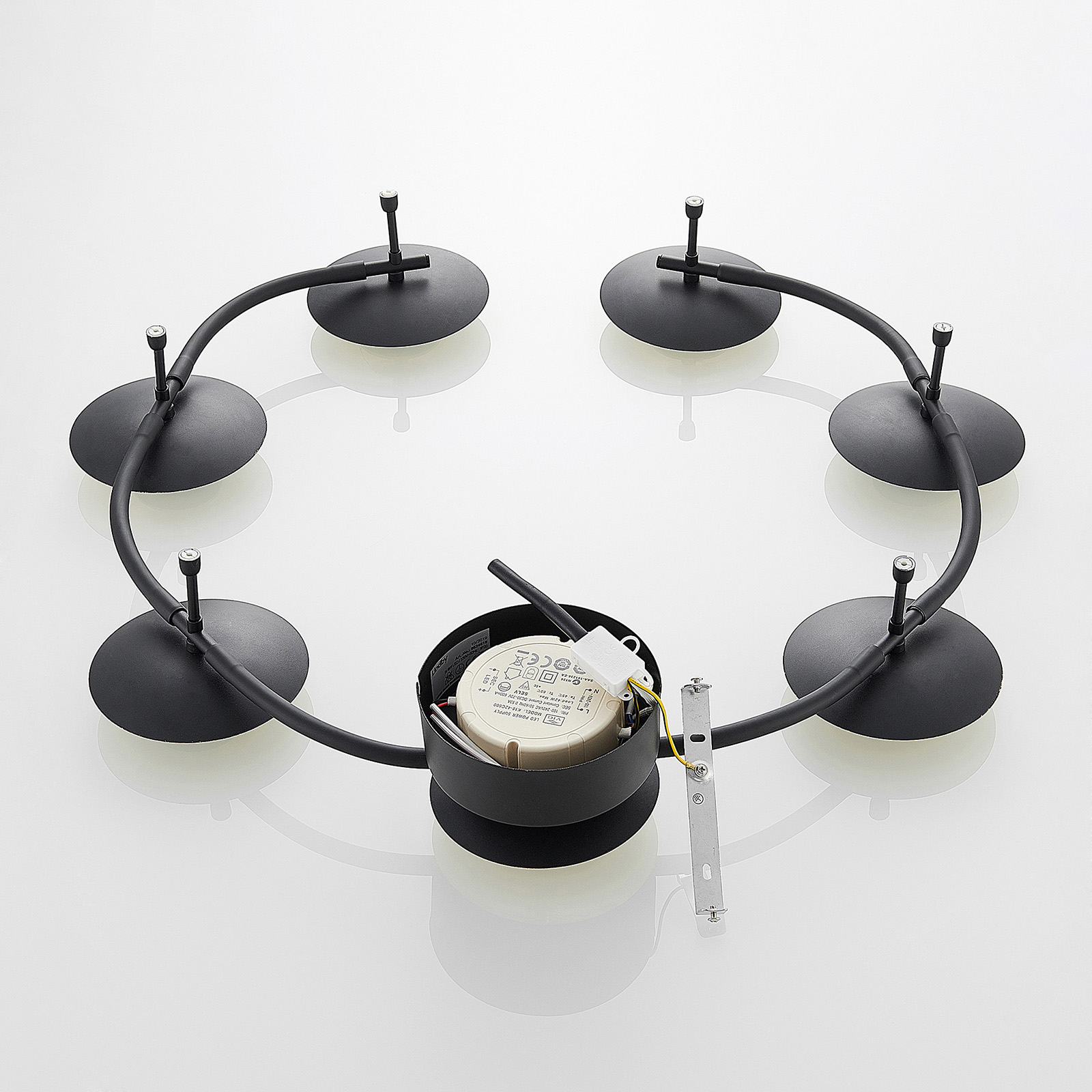 Lindby Graviela applique LED à 7 lampes