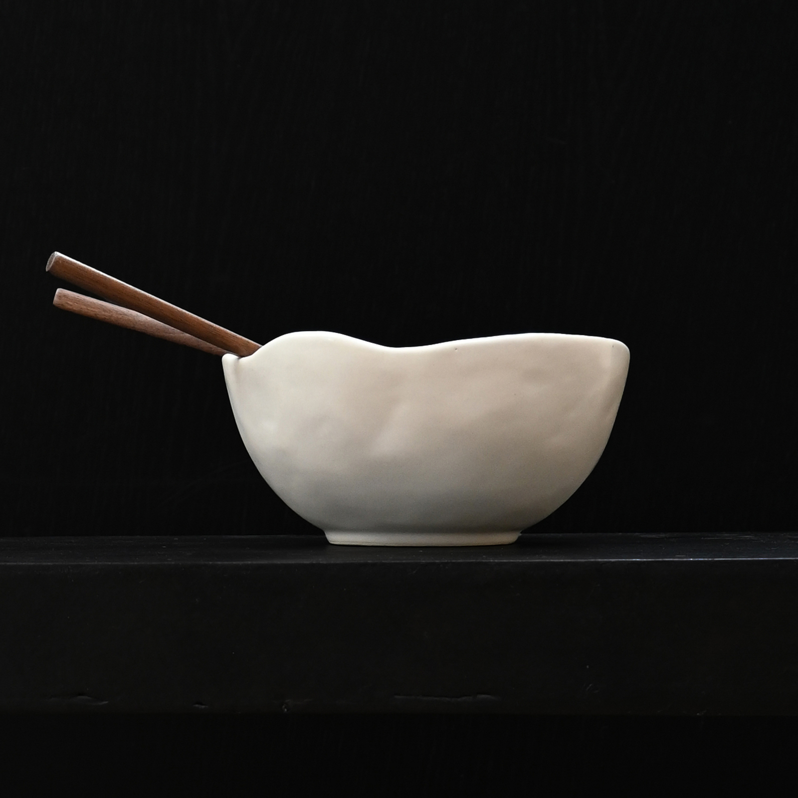 Miska Native, wysokość 8 cm, zestaw 2 sztuki, biała – 101 Copenhagen