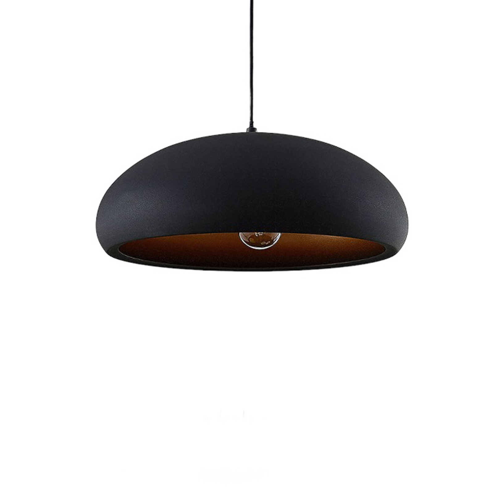 Gerwina Suspension Black/Gold - Lindby