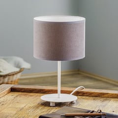 Lámpara de mesa Pastell Roller altura 30cm gris