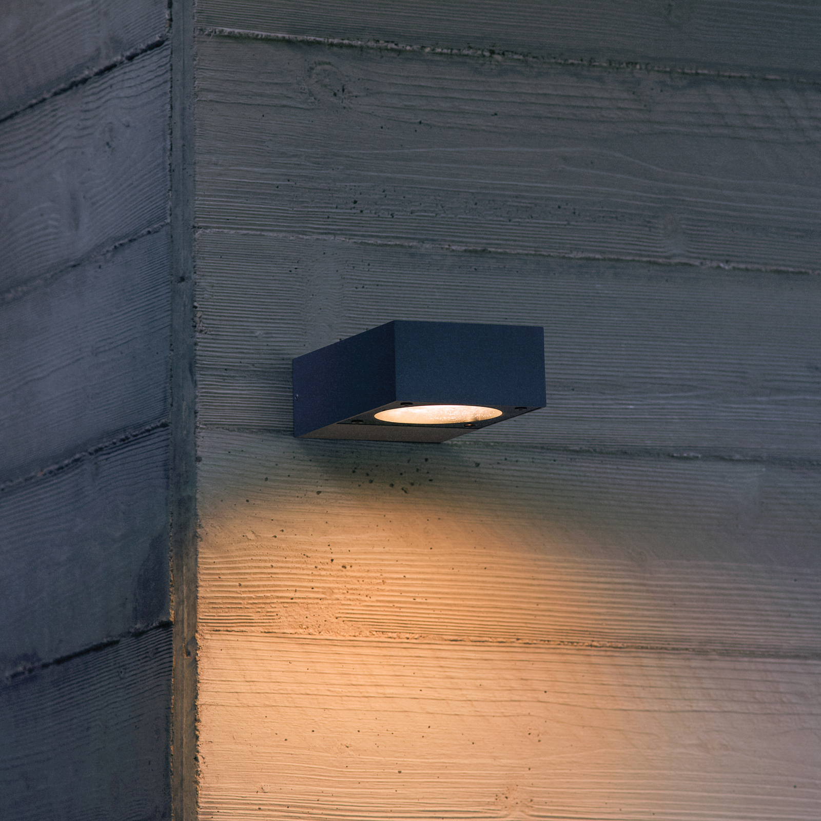 Ideal Lux Außenwandlampe Sirio, schwarz, Breite 10 cm Metall Ideal Lux Außenwandlampe Sirio, schwarz, Breite 10 cm Metall