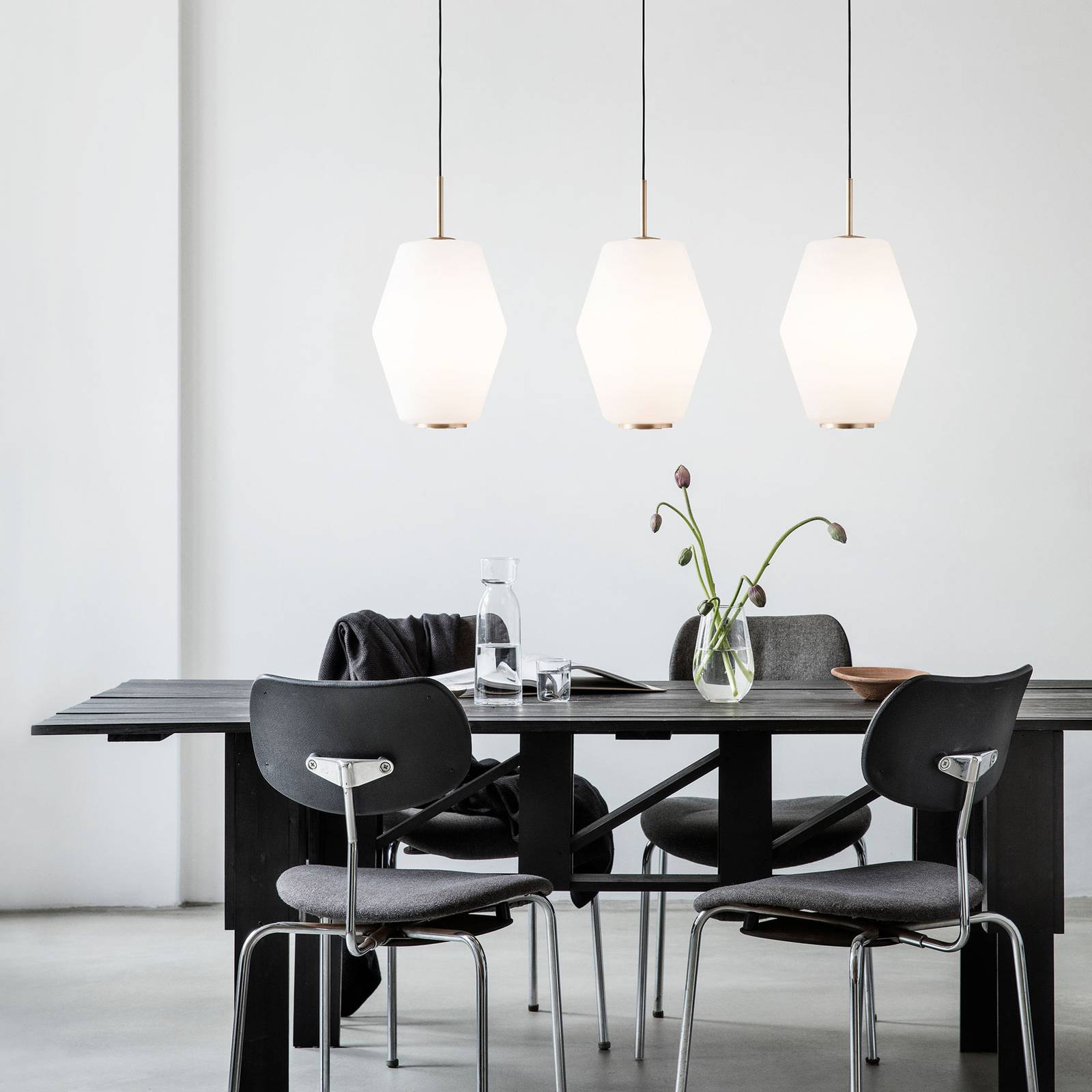 Lampa wisząca Northern Dahl mały mosiądz matowy