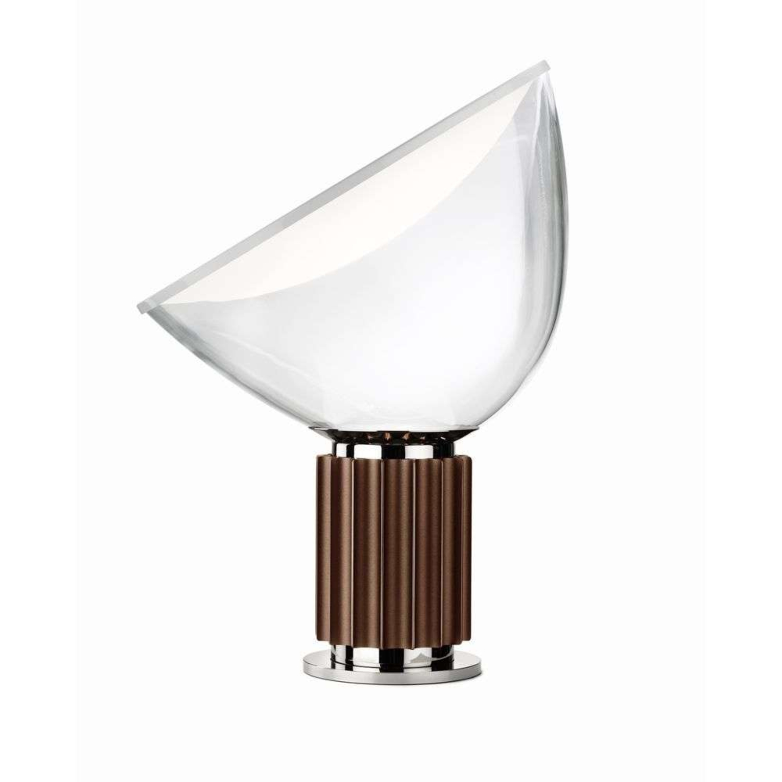 Taccia LED Lámpara de Sobremesa Small Bronze - Flos