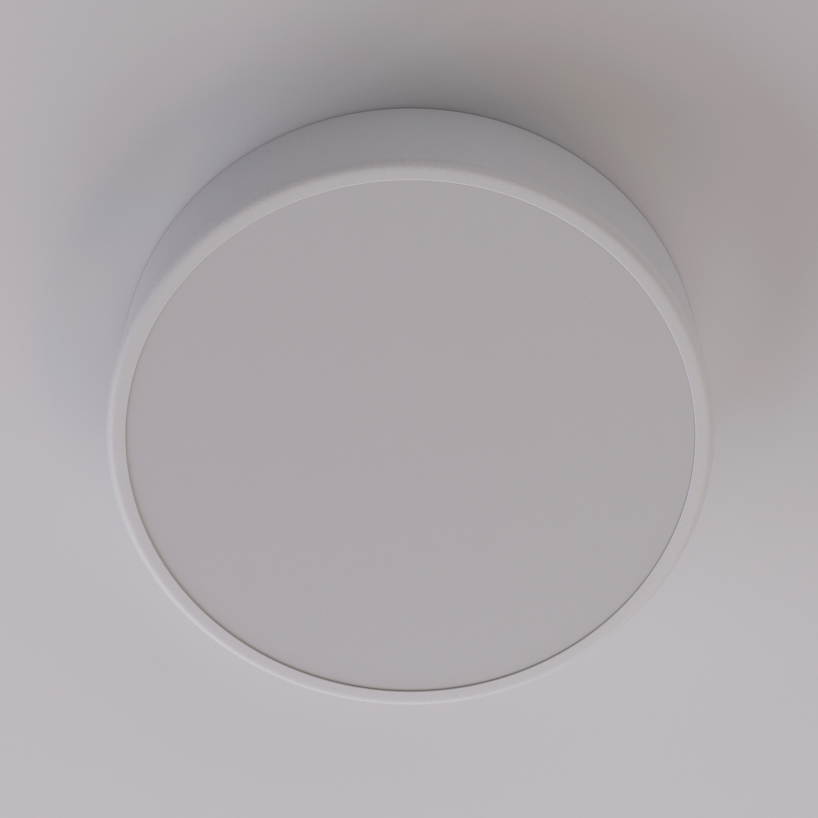 Cleo ceiling light, white, metal, Ø 30 cm, E27, 2-bulb