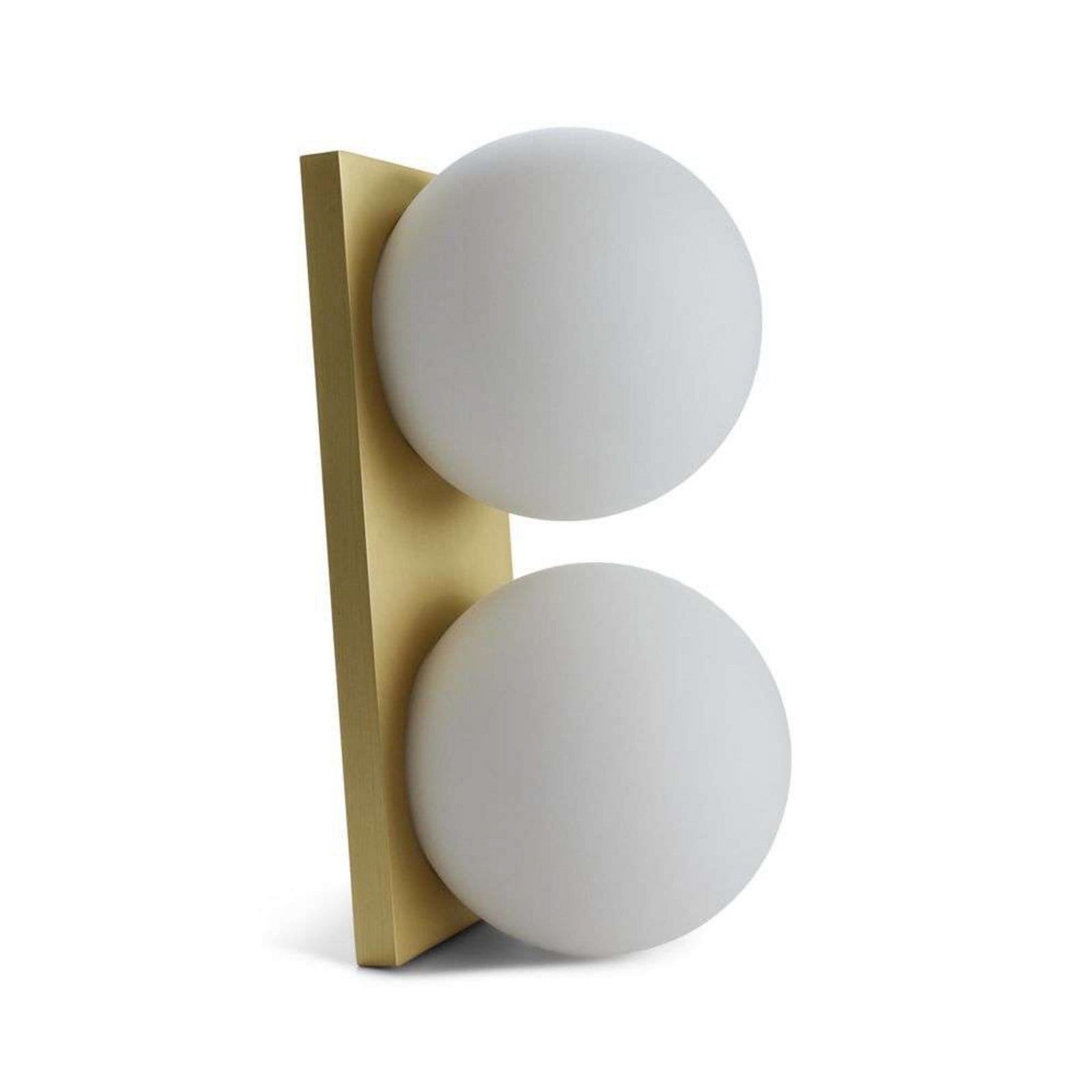 Palla Mini C290 LED-loftlampe messing/opal dæmpbar ANTIDARK - Stue - Glas billede