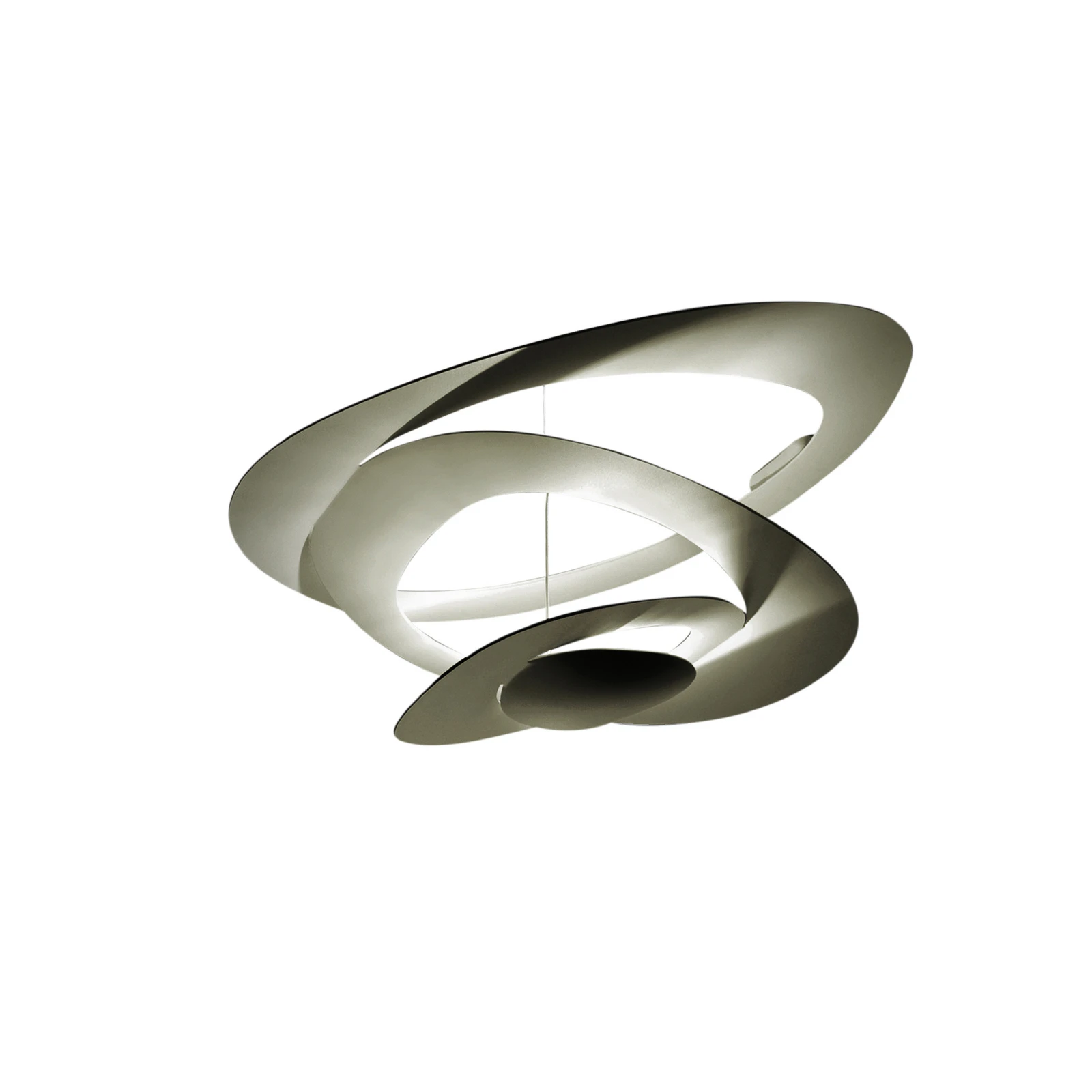 Plafonieră Artemide Pirce LED, 3.000 K, auriu