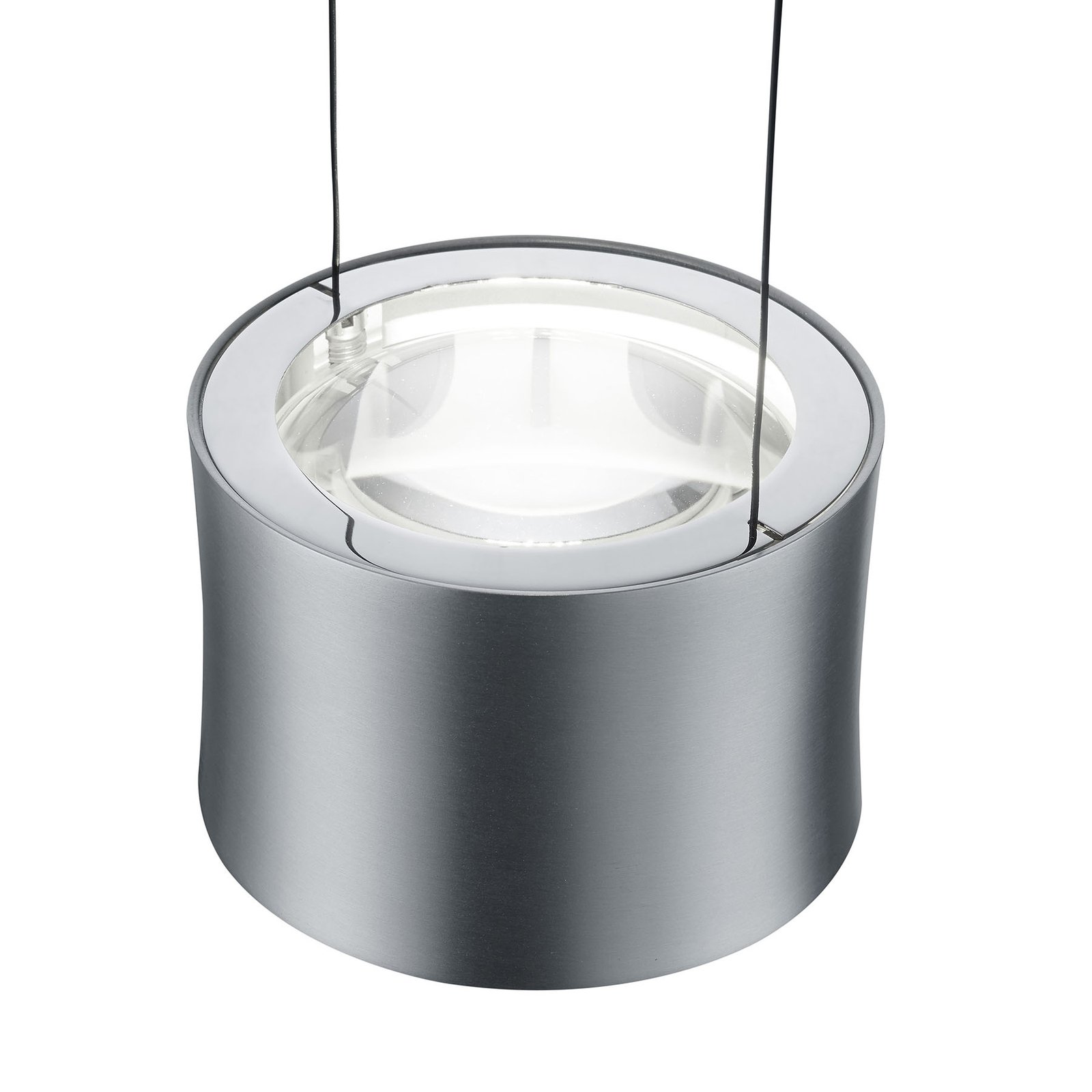 BANKAMP Impulse LED hanglamp 3-lamp nikkel