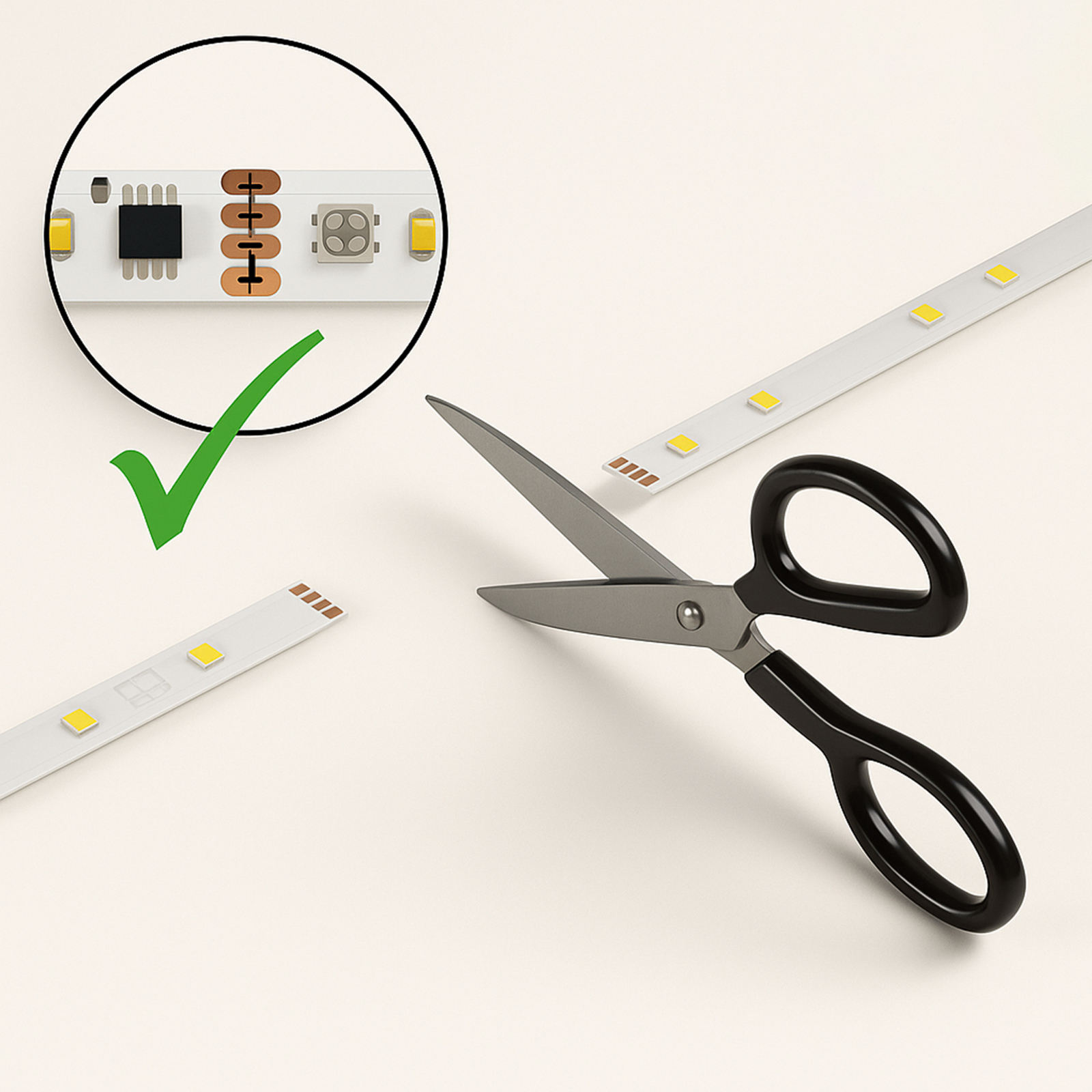 Banda LED Calex Vista, lungime 10 m, RGB, telecomandă CCT