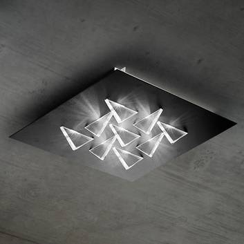 Sparkling LED ceiling light Cristalli