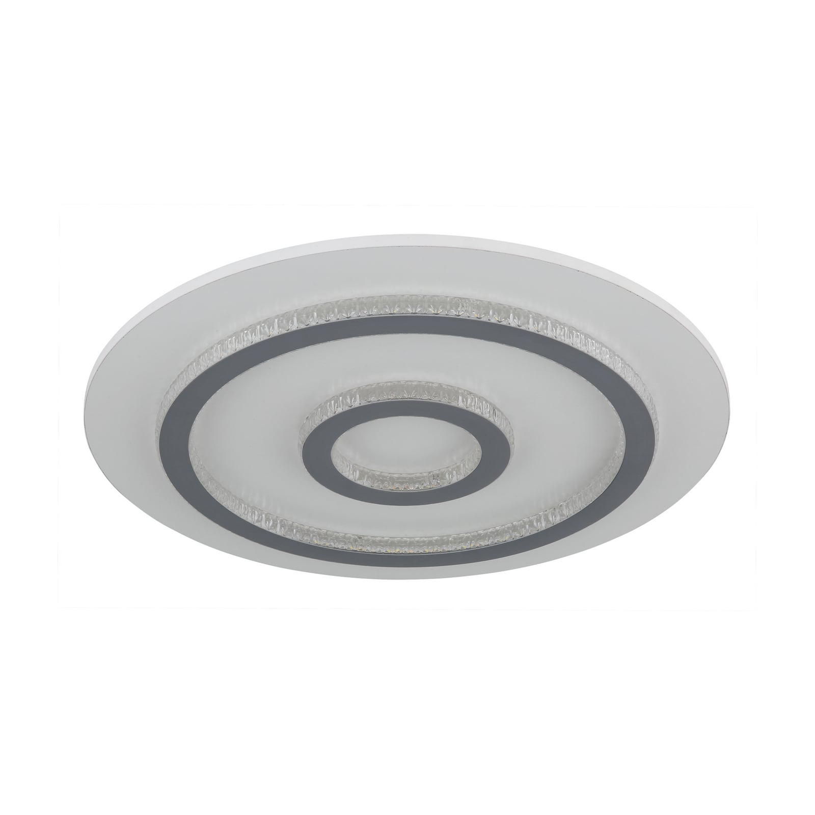 LED plafondlamp Jayden, wit/antraciet, CCT, dimbaar