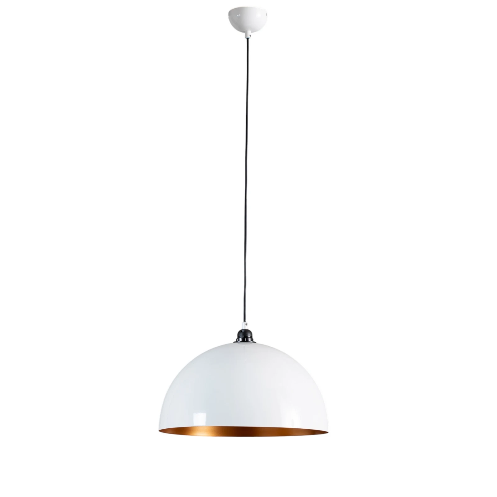 Závěsné svítidlo Berceste 232-S Ø40cm bílá/zlatá