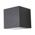 Merjem Big Down Buiten Wandlamp IP54 Dak Grey - Lucande