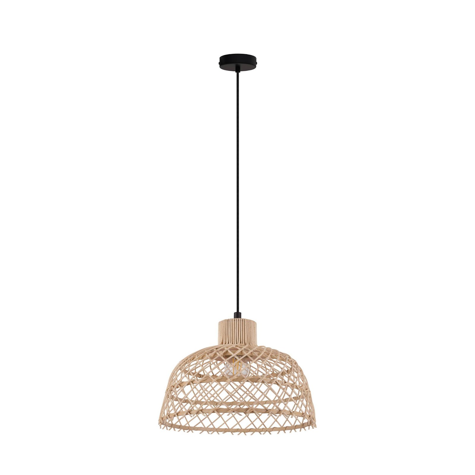 Ausnby wooden pendant light
