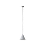 Suspension Cono, blanc, Ø 19 cm, acier, à 1 lampe