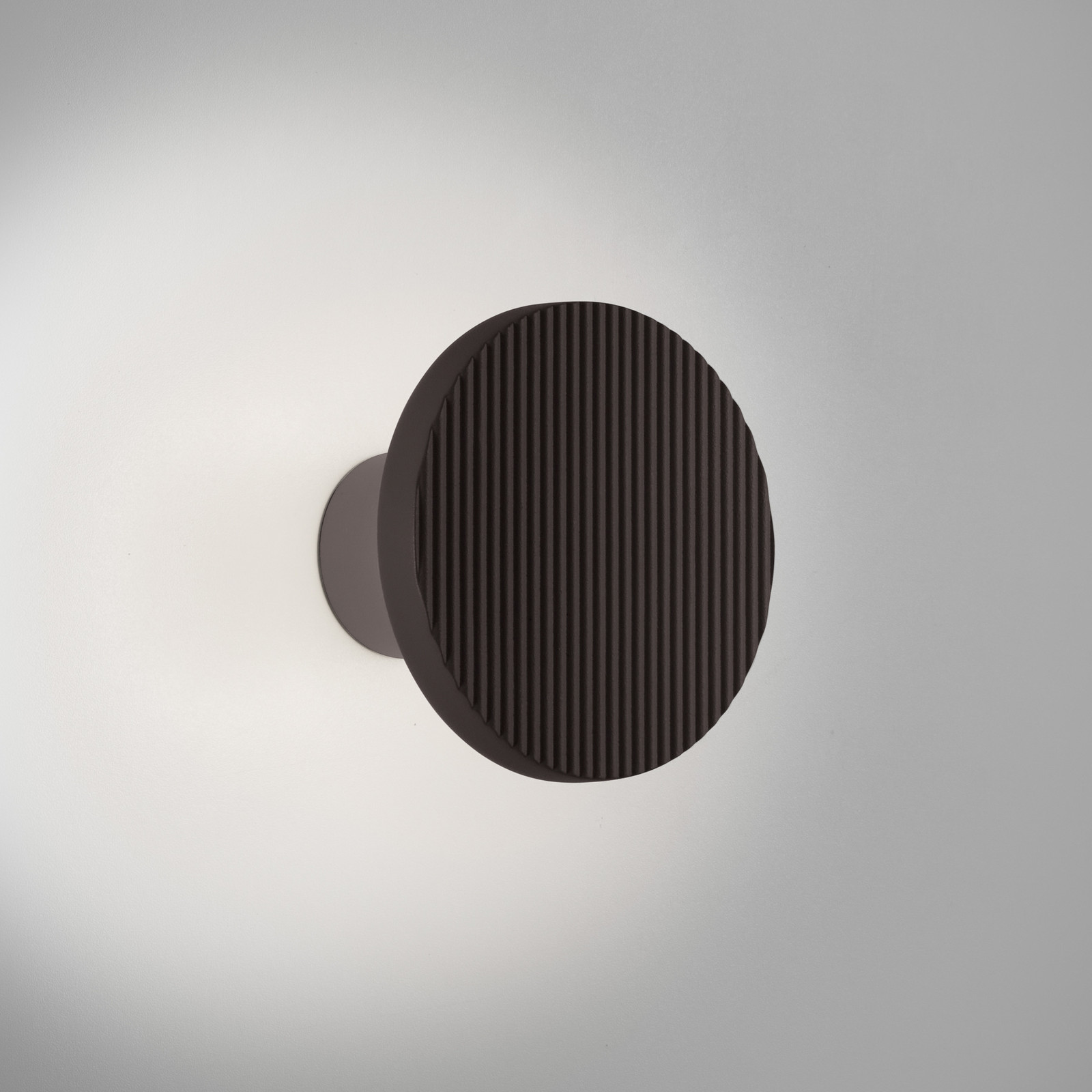 Bover LED-aplică de perete Arid A/01 negru CCT 2.200-2.700 K IP44 - Camera de zi / sufragerie - Design - Aluminiu