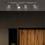 LEDVANCE Oktogon LED spotlámpa, fényerőszabályozható, 4 lámpás, hosszú,