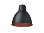 Lámpaernyő Classic Round Ø140 Black/Copper - Lampe Gras