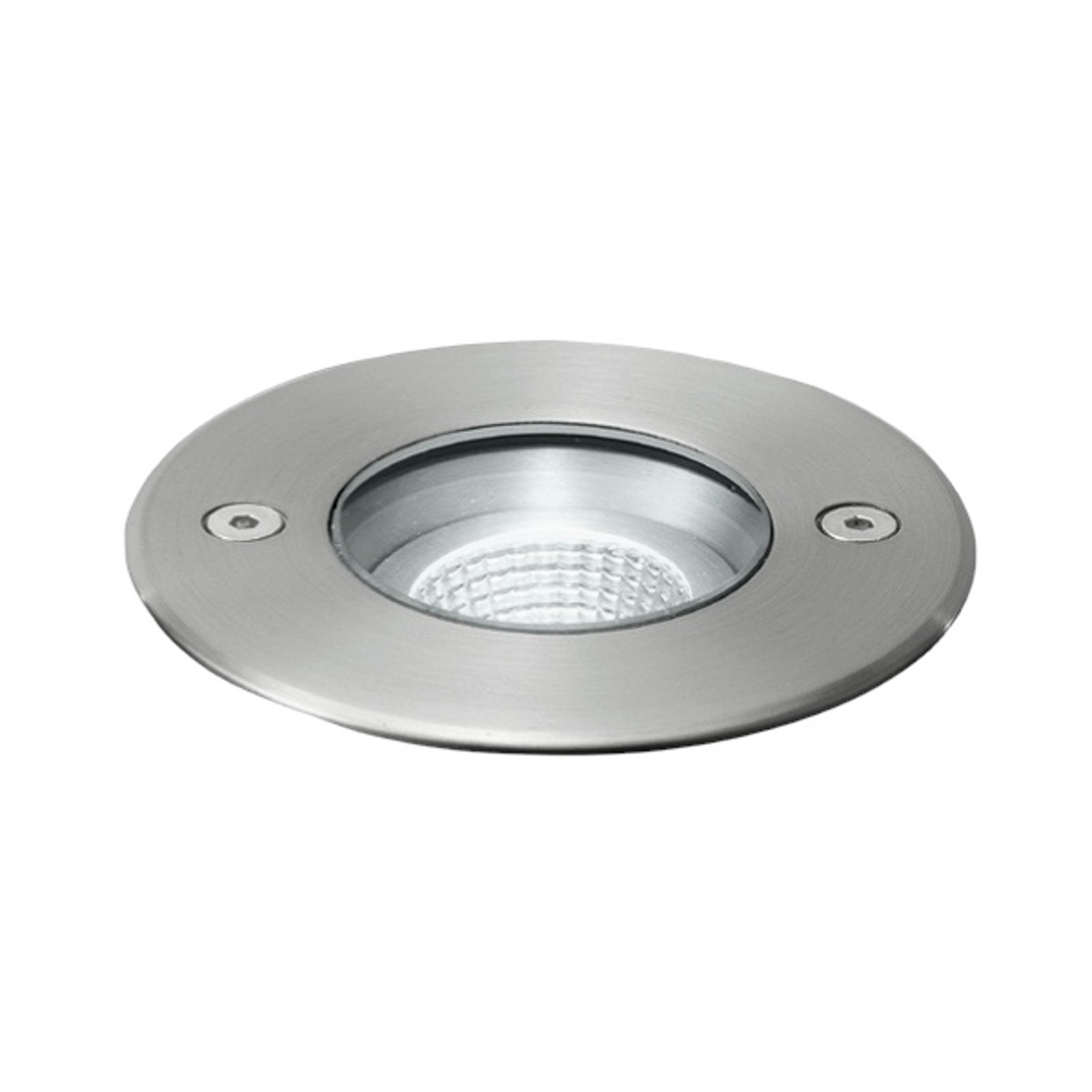 Frisco LED stainless steel recessed light, IP67