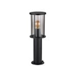 Gracey pillar light, height 45 cm, black, stainless steel, IP54