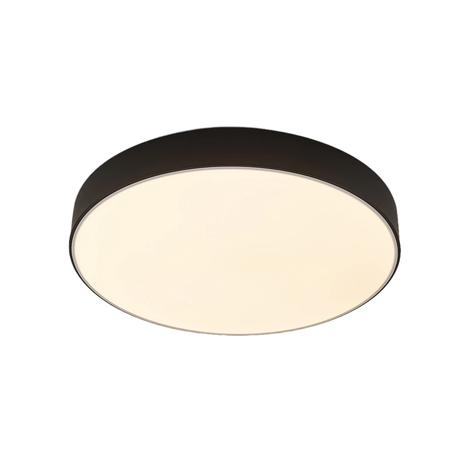 Lindby LED laevalgusti Simera, Ø 50cm, must, metall