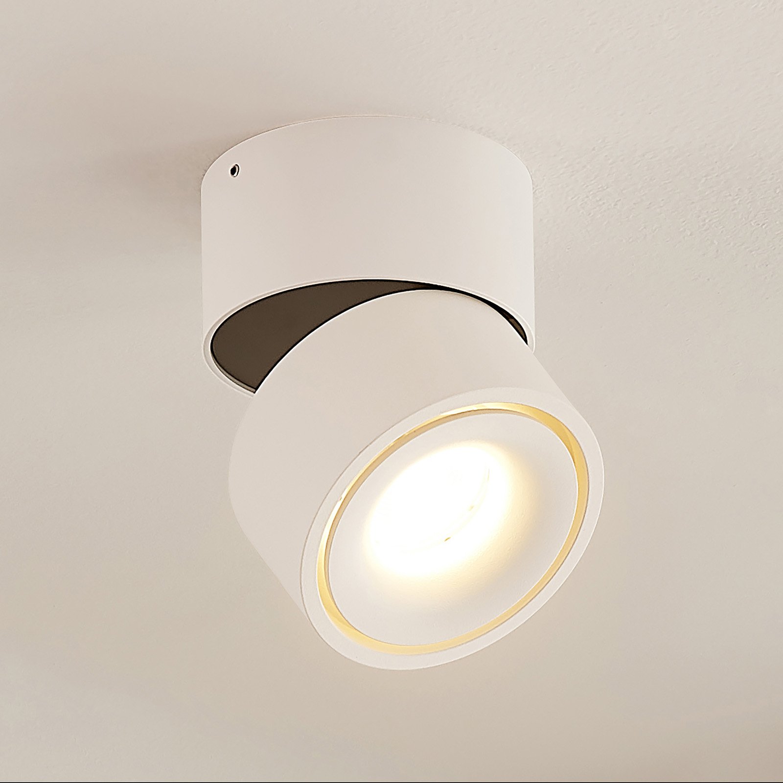 Arcchio Rotari LED ceiling spotlight 1-bulb 8.9 W