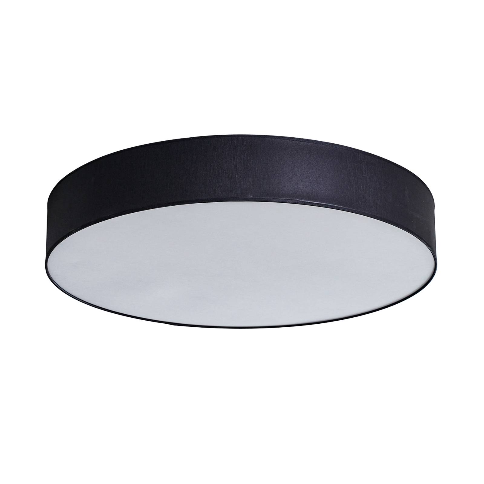 Euluna Ceiling Light - Bedroom - Flush Ceiling Light - dimmable - Modern - Black