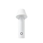 Willow Portable Table Lamp Just White - Loom Design