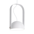 LED-Pendelleuchte Hemi mit schwenkbarem Schirm