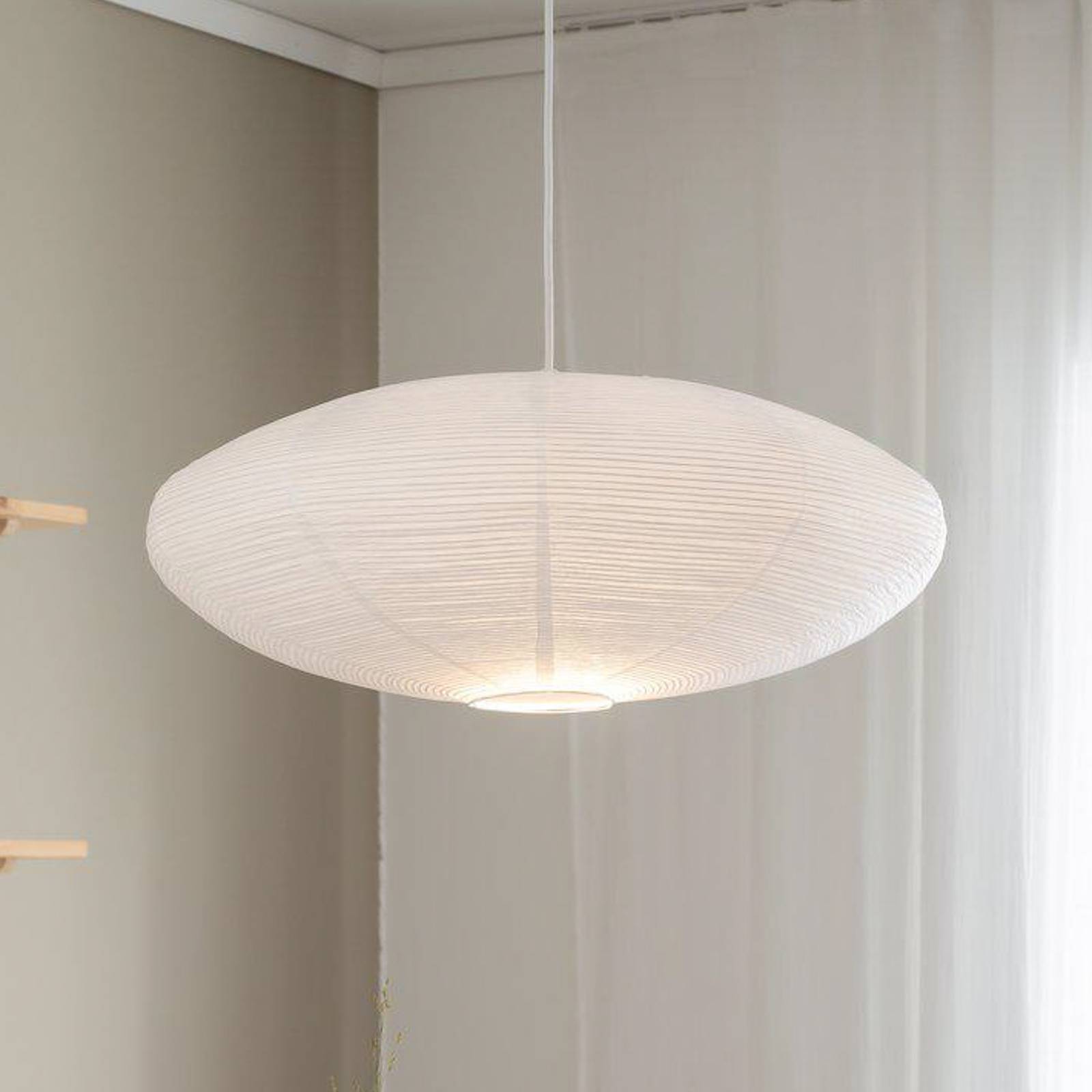 Lampa wisząca PR Home Yuni biały Ø 60 cm białe zawieszenie E14