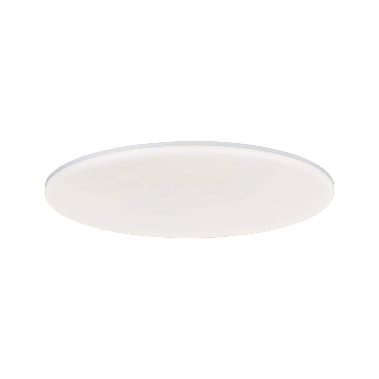 Levně Koupelnové stropní svítidlo LED Colden, bílé, zapnuto/vypnuto, Ø 45 cm