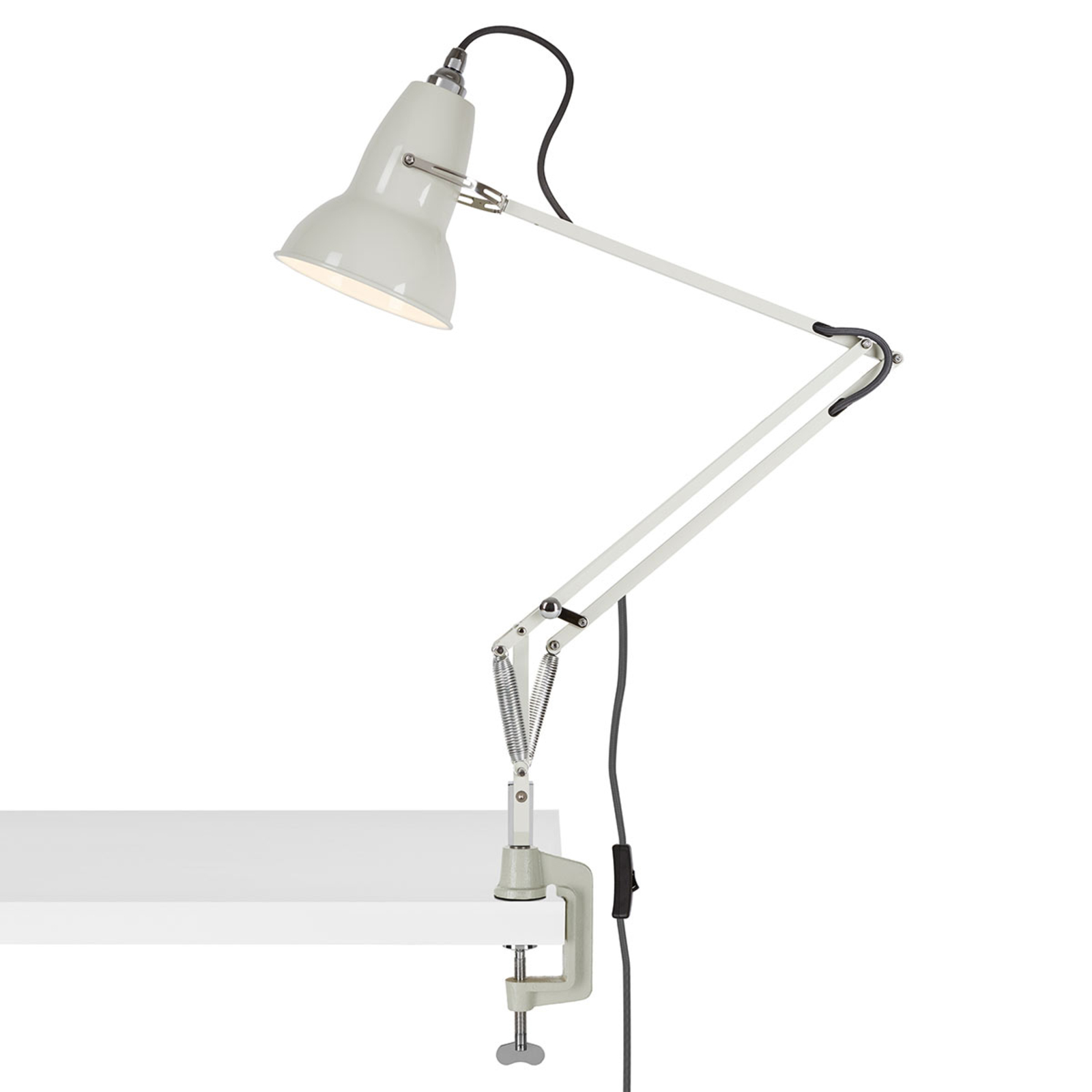 Anglepoise Original 1227 lámpara mesa pinza blanco