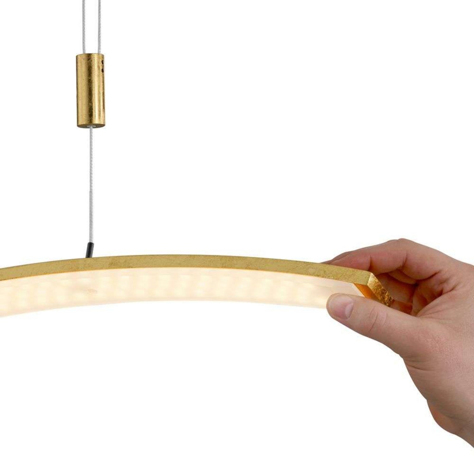 Luce Wave II Elevate Lustră Pendul Gold - Bankamp