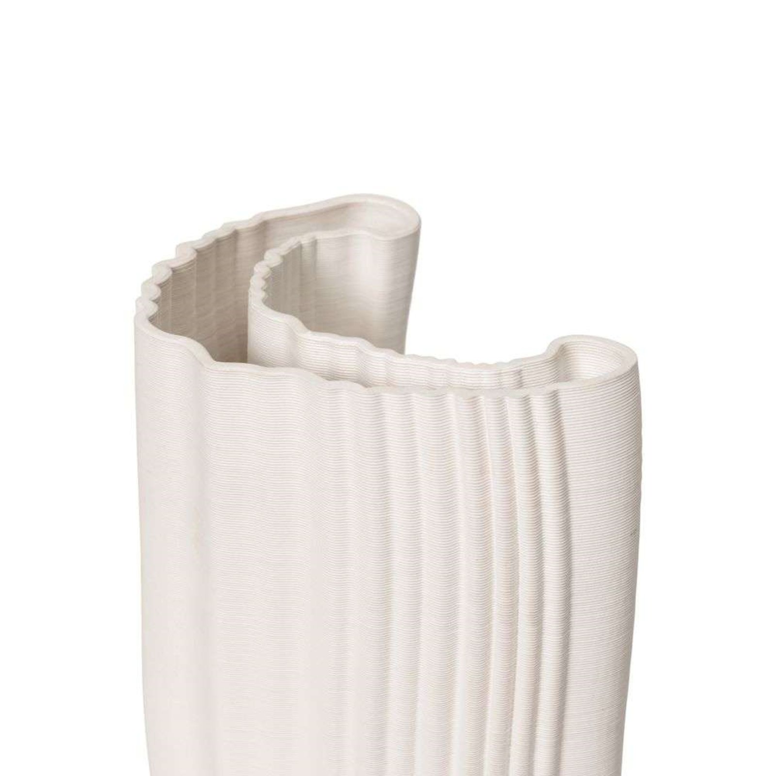 Moire Vase Off-White - ferm LIVING