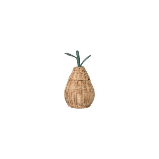 Mały kosz do przechowywania Pear Braided Storage Small Natural - ferm LIVING