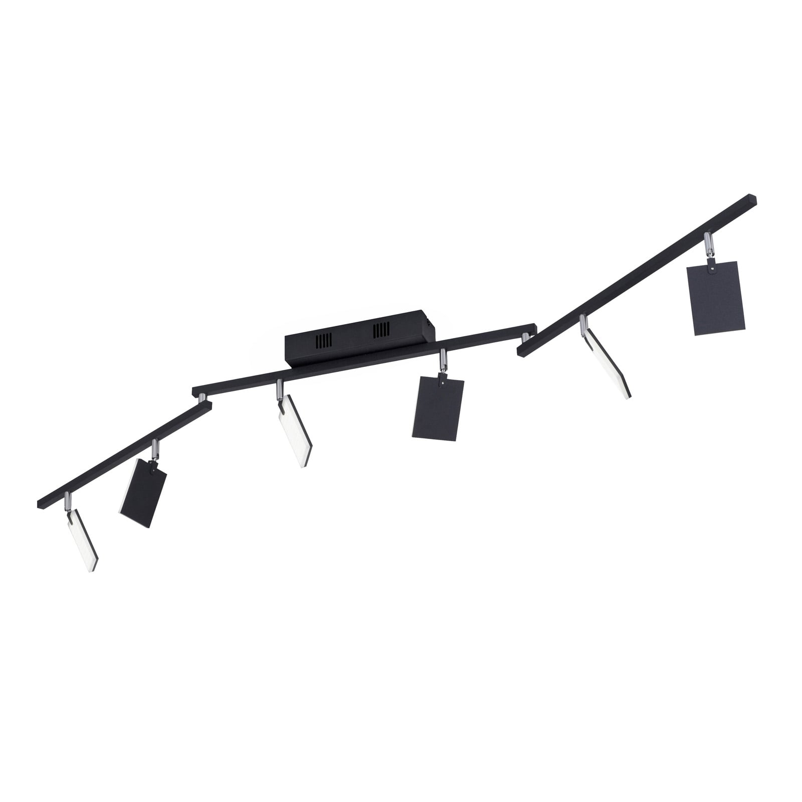 Mira Deckenlampe, black pearl, 6-flammig, Remote, CCT - PURE Mira Deckenlampe, black pearl, 6-flammig, Remote, CCT - PURE