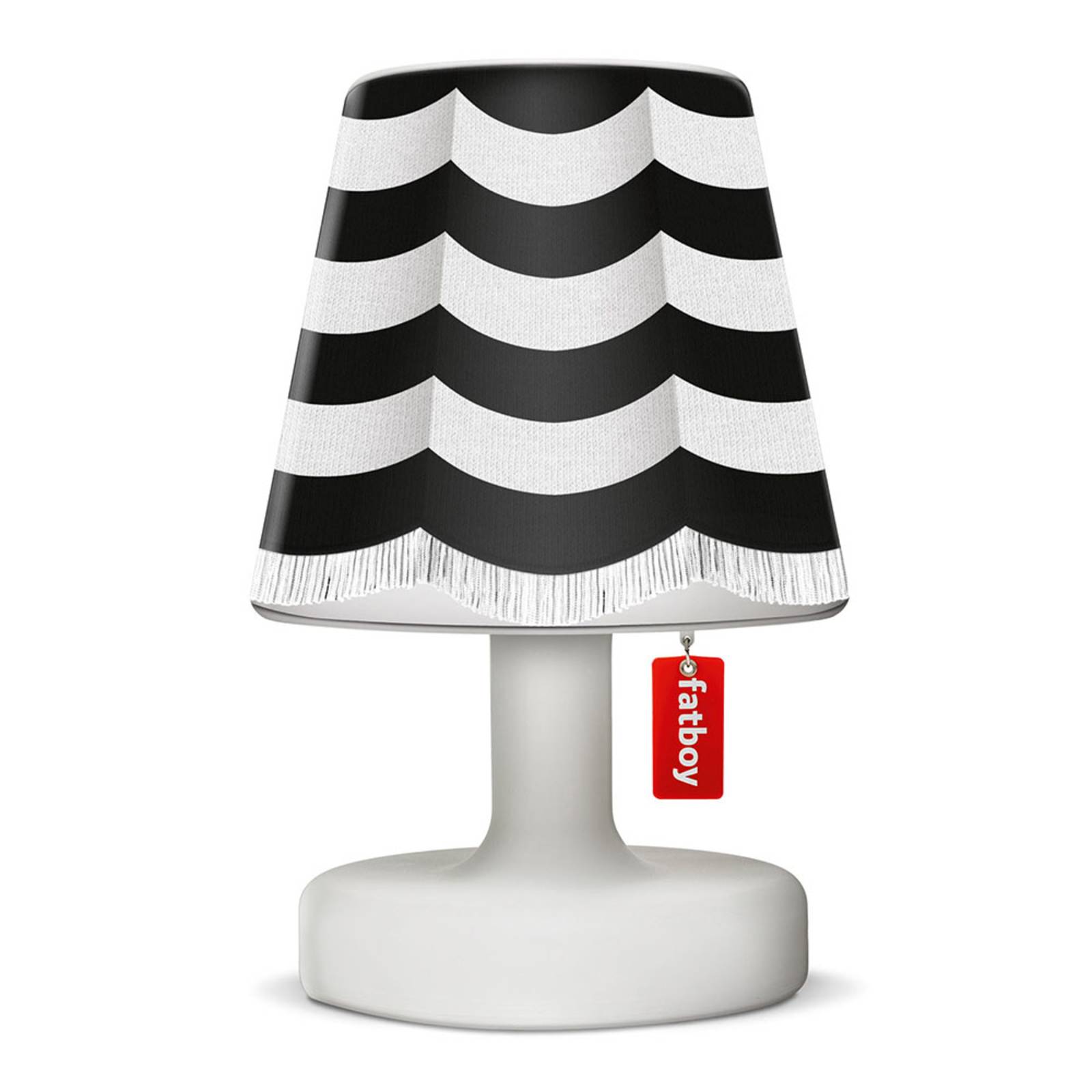 Fatboy Cooper Cappie skärm, stripe curtain black