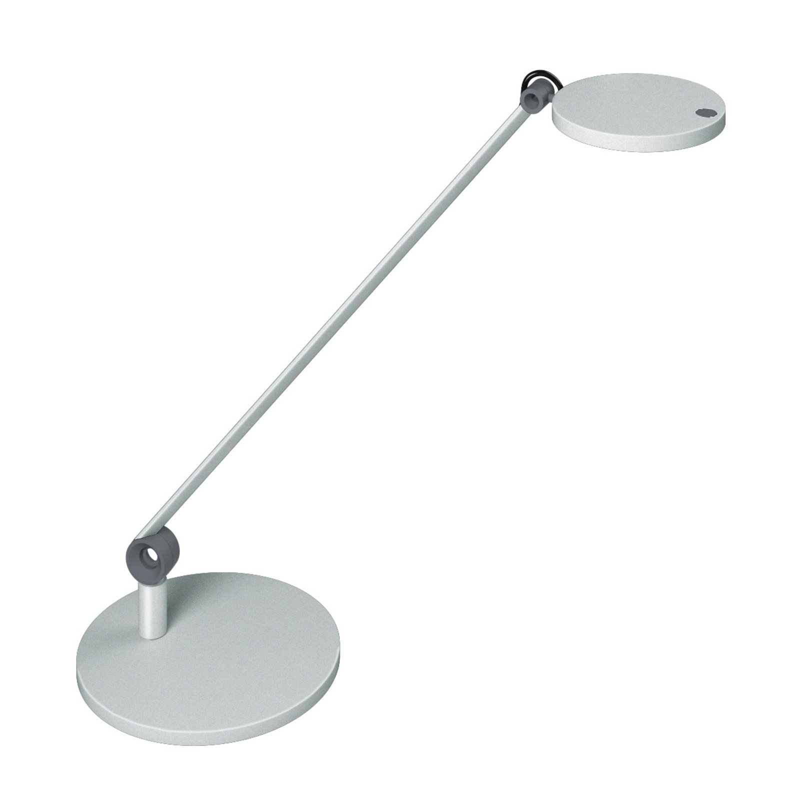 PARA.MI MFTL 102R LED-bordlampe, rund, sølv, 940