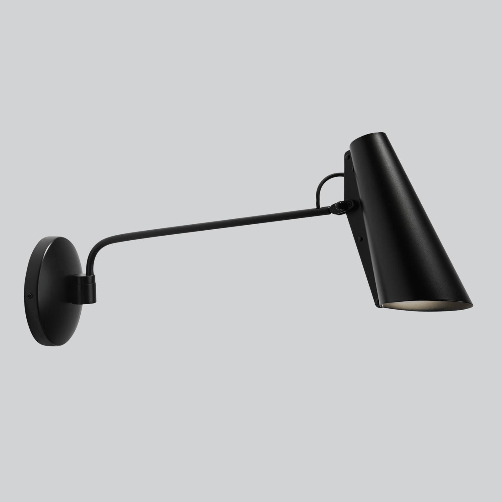 Northern Birdy – vegglampe 53 cm svart