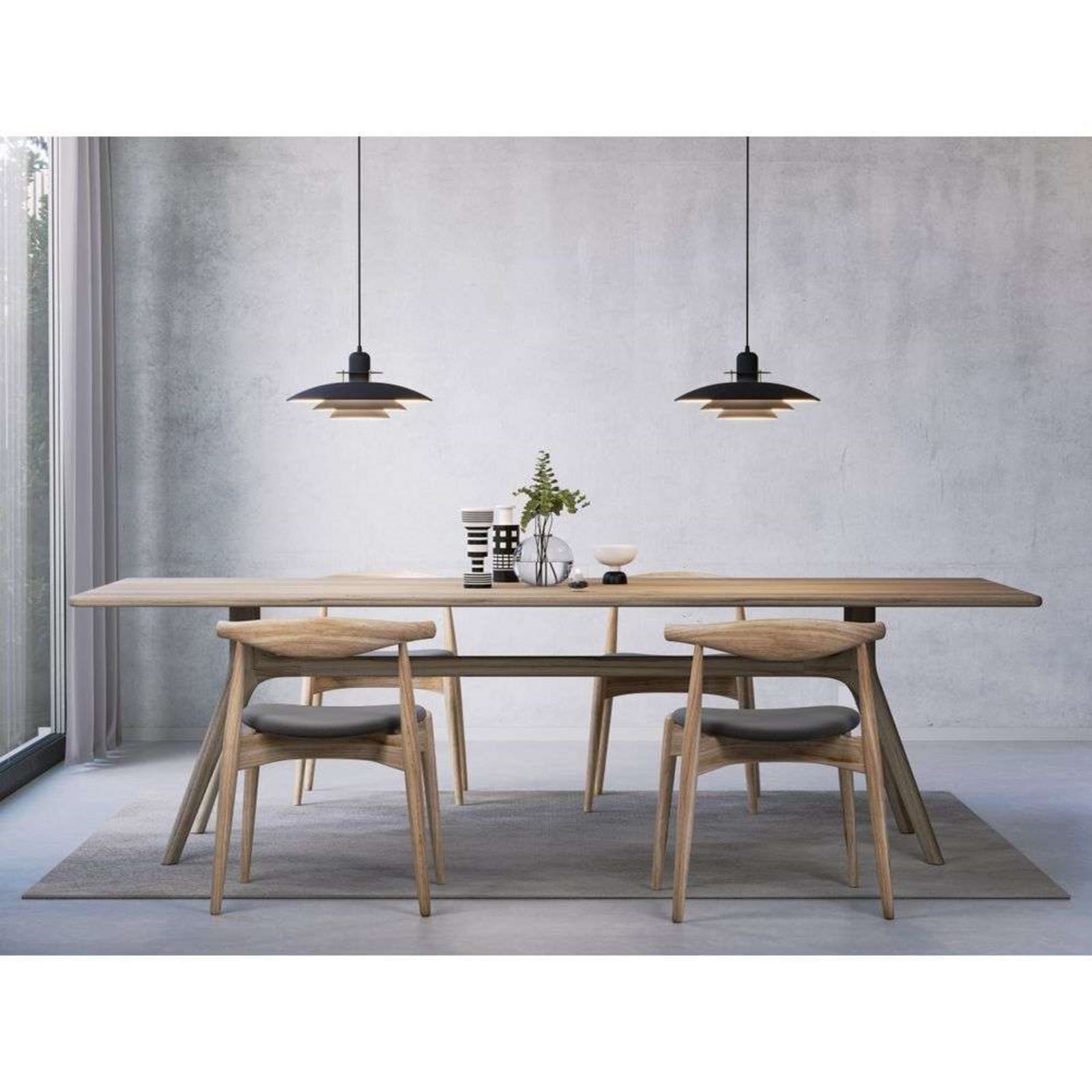 Primus I Pendel Ø43 Dark Denim/Brass Belid - Spisestue - Metal