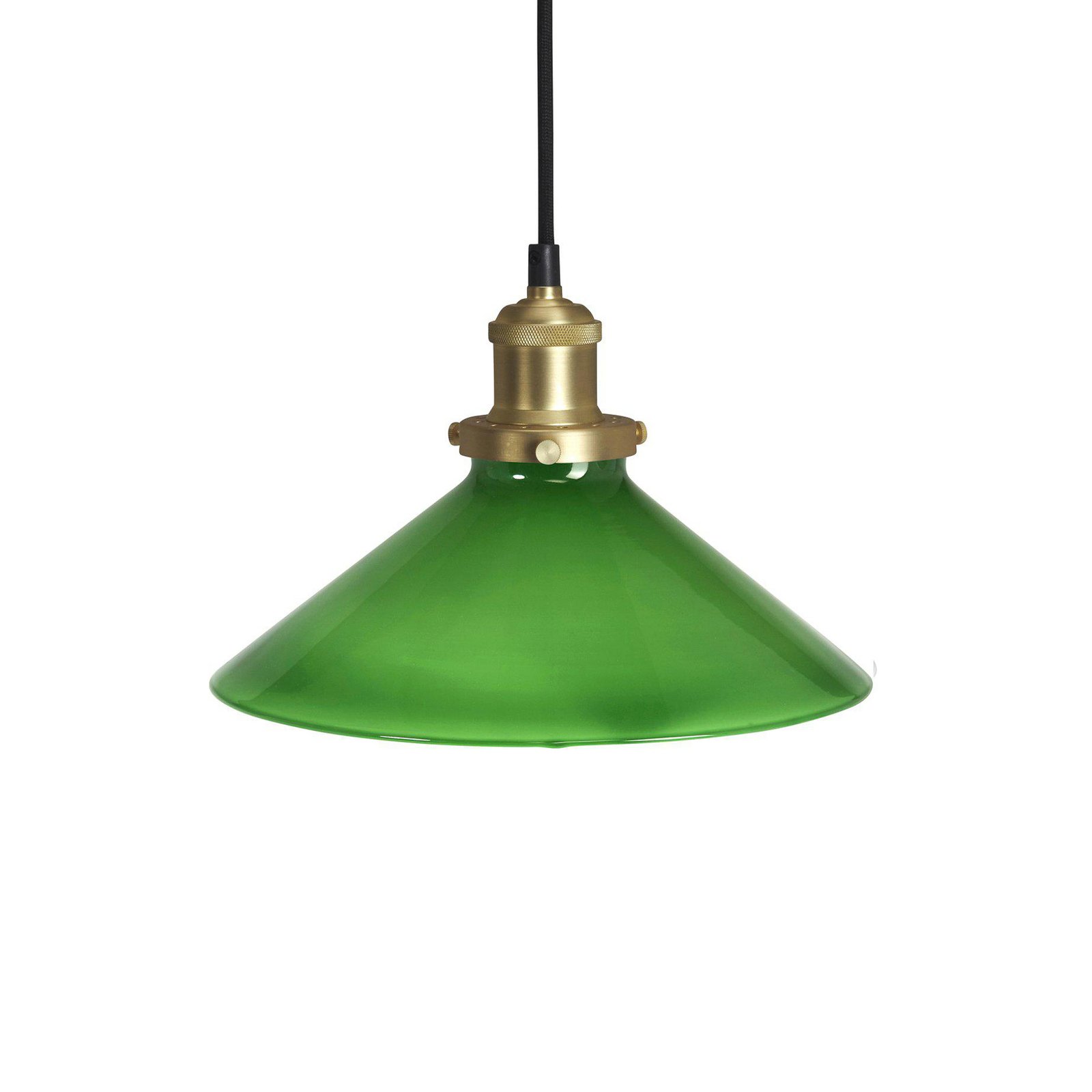 PR Home hanglamp August, groen, Ø 25 cm