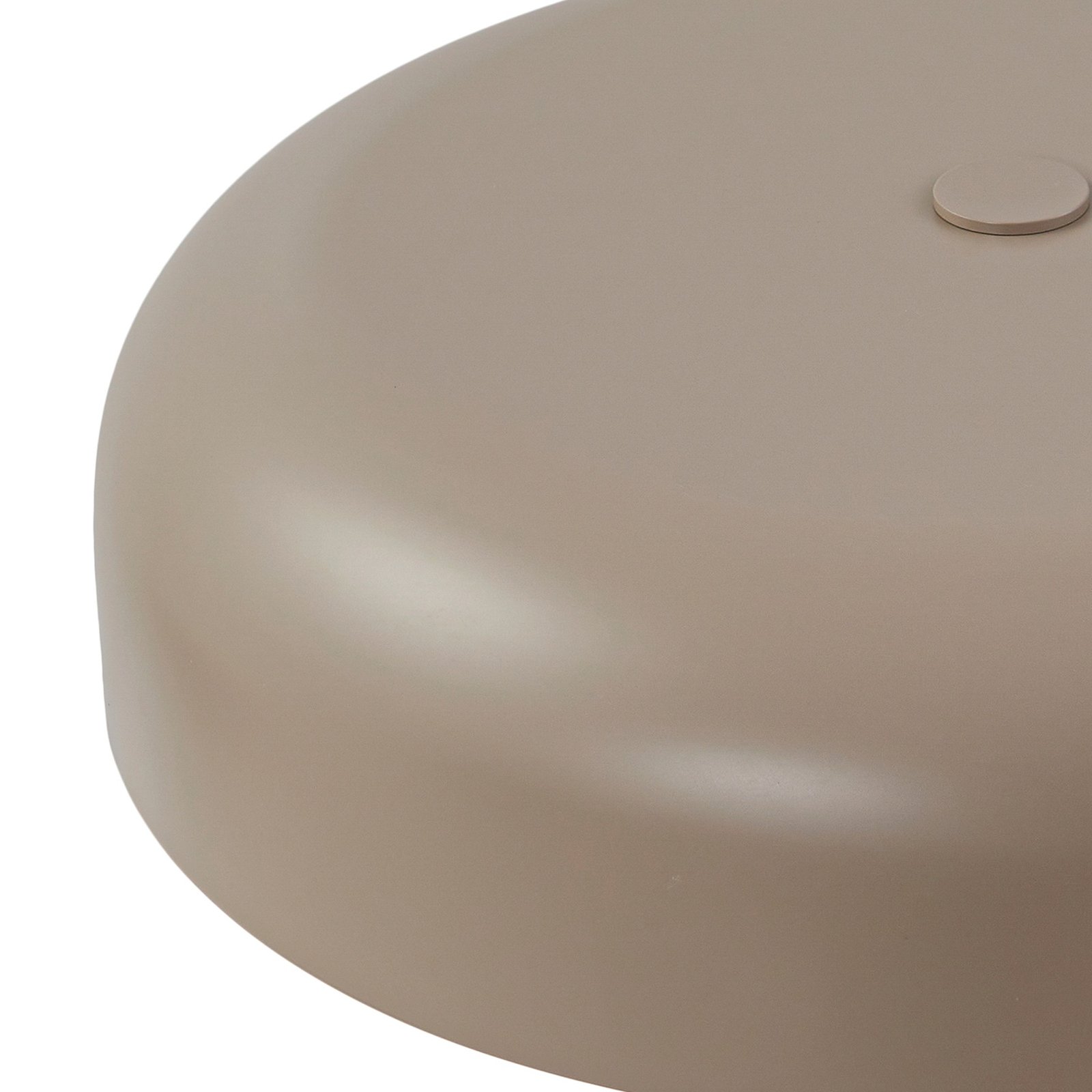 Lindby lampe à poser Edion, beige, métal, 45 cm