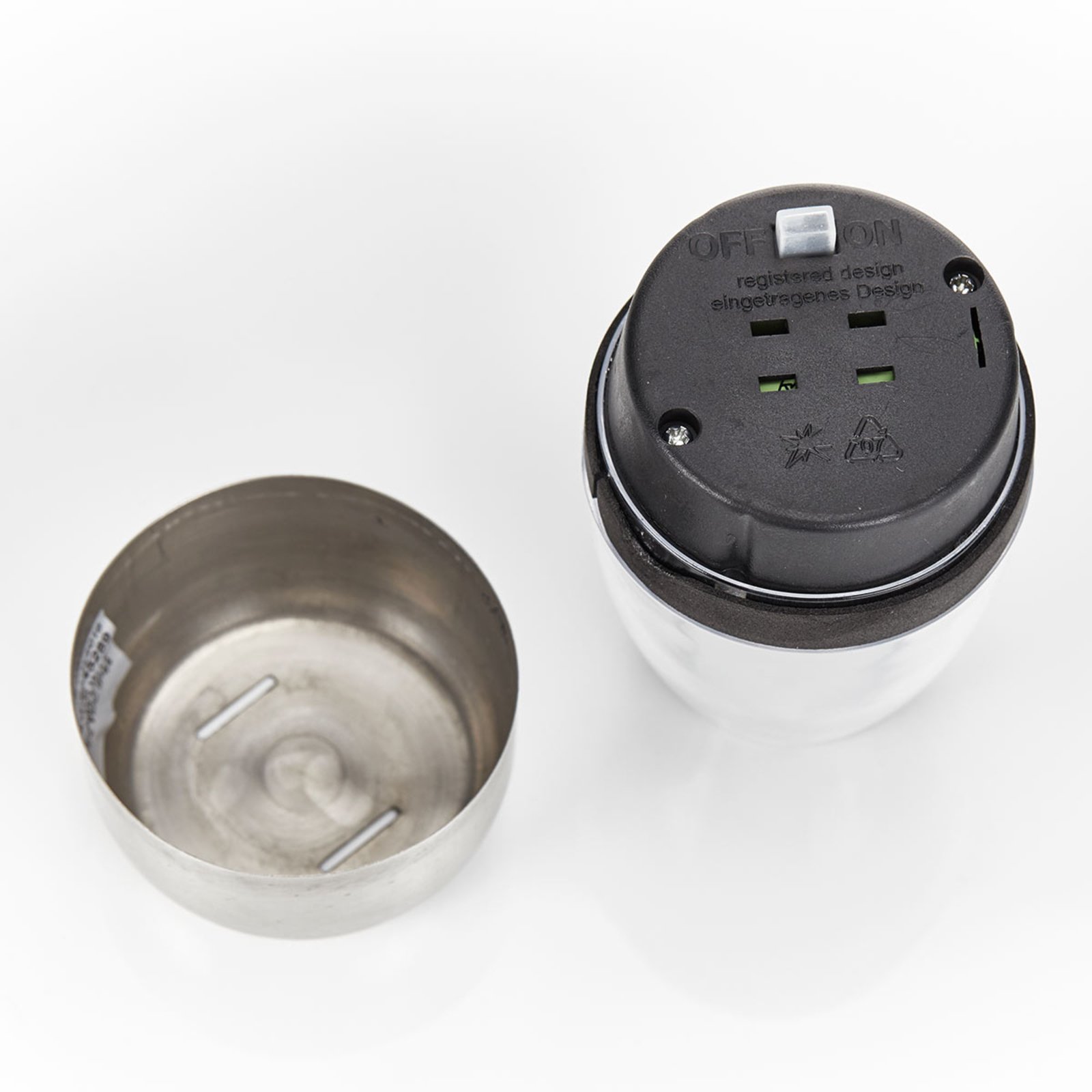 Pedas Solcelle Lampe Steel - Lindby